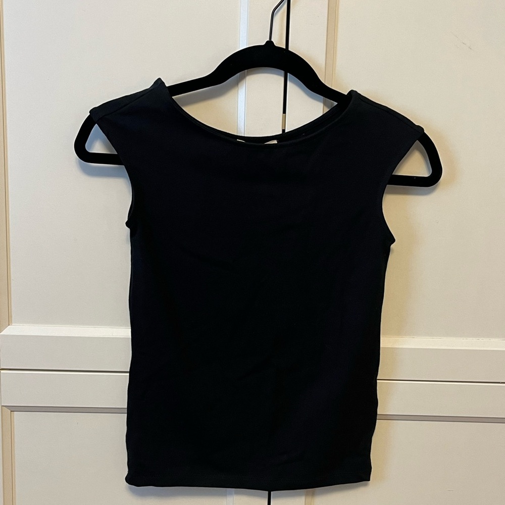 Madewell Black Sleeveless Top